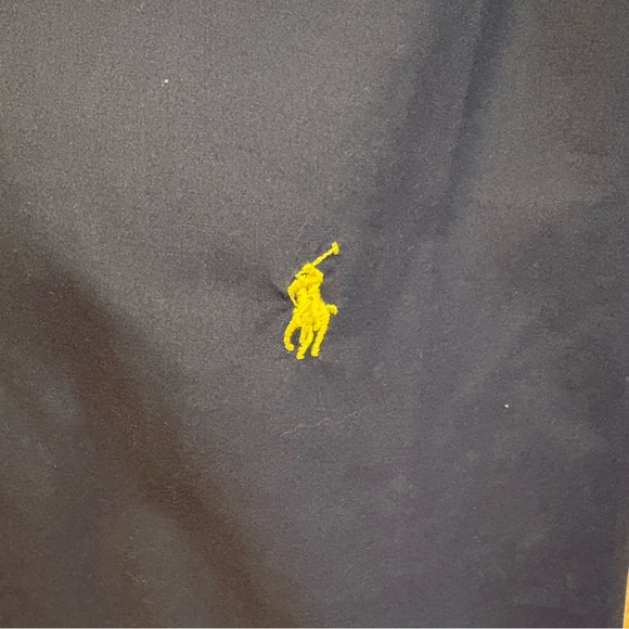 Polo Ralph Lauren Men's short sleeve shirt. Sharp navy‎ blue with logo. Large - Picture 3 of 6